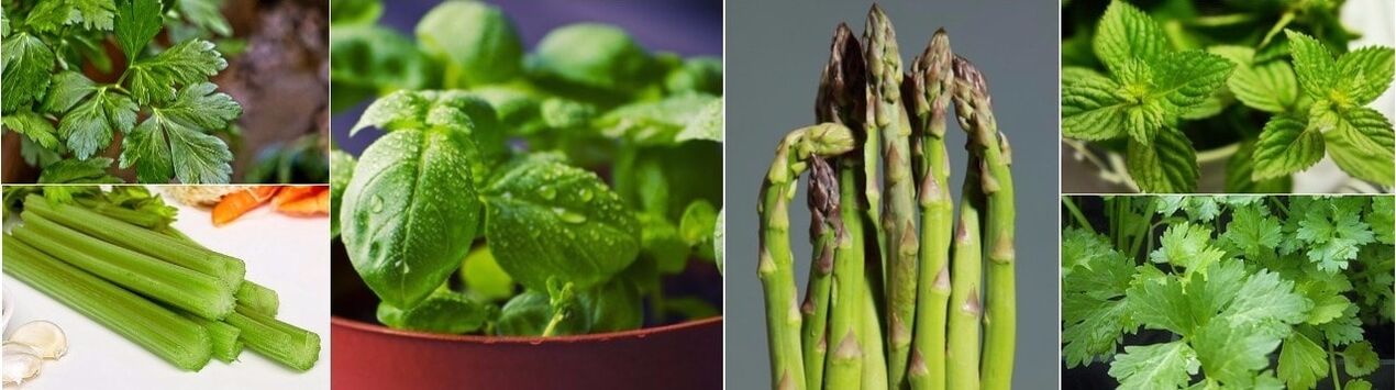 Zeleni, ki pomagajo povečati potenco pri moških